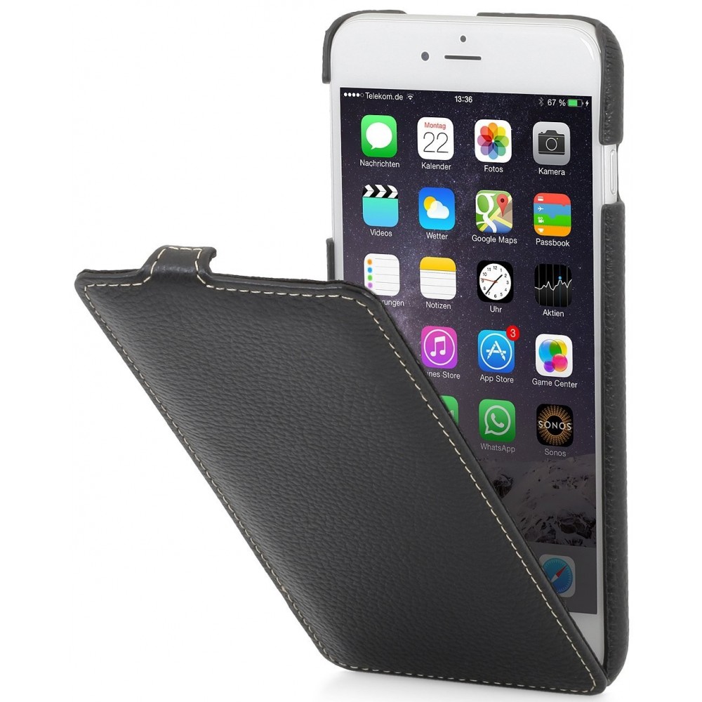 Etui iPhone 6 Plus / 6s Plus Ultraslim en cuir véritable ...