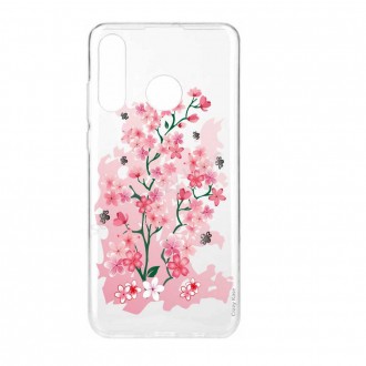 Coque Huawei P30 Lite  souple motif Fleurs de Cerisier - Crazy Kase