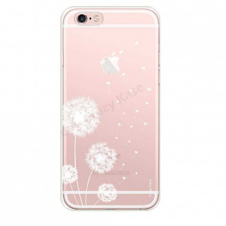 Coque iPhone 6 Plus / 6s Plus souple Fleurs de pissenlit - Crazy Kase