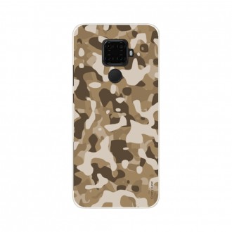 Coque Huawei Mate 30 Lite souple Camouflage militaire désert Crazy Kase